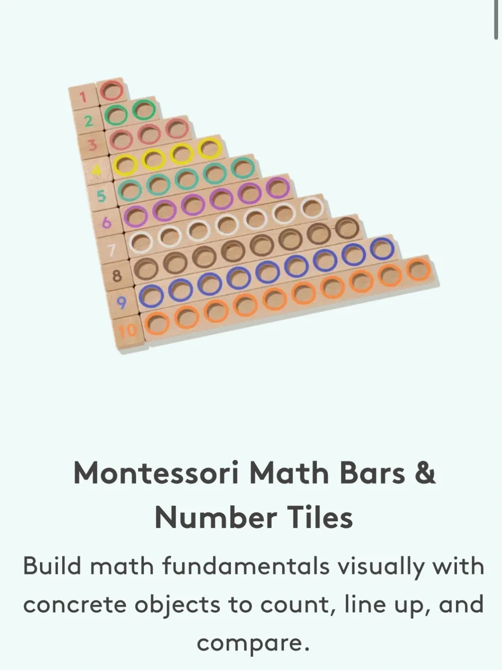 LOVEVERY math bars